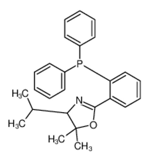 Picture of [2-[(4S)-5,5-dimethyl-4-propan-2-yl-4H-1,3-oxazol-2-yl]phenyl]-diphenylphosphane