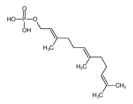 Picture of (2Z,6Z)-3,7,11-Trimethyl-2,6,10-dodecatrien-1-yl dihydrogen phosp hate