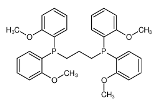 Picture of 3-bis(2-methoxyphenyl)phosphanylpropyl-bis(2-methoxyphenyl)phosphane