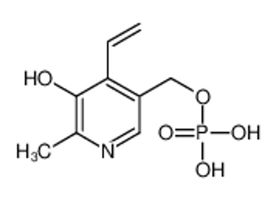 Picture of (4-ethenyl-5-hydroxy-6-methylpyridin-3-yl)methyl dihydrogen phosphate