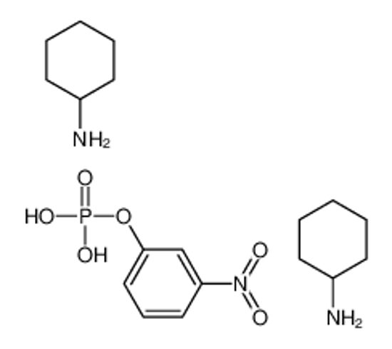 Picture of cyclohexanamine,(3-nitrophenyl) dihydrogen phosphate