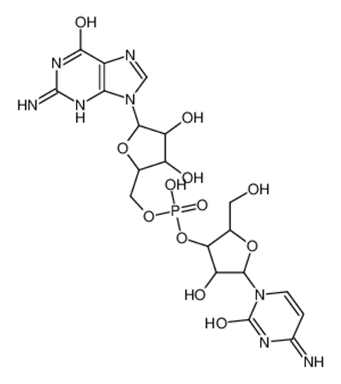 Picture of [5-(2-amino-6-oxo-3H-purin-9-yl)-3,4-dihydroxyoxolan-2-yl]methyl [5-(4-amino-2-oxopyrimidin-1-yl)-4-hydroxy-2-(hydroxymethyl)oxolan-3-yl] hydrogen phosphate