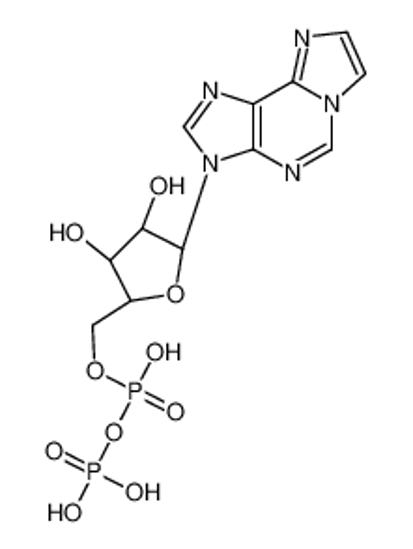 Picture of [(2R,3S,4R,5R)-3,4-dihydroxy-5-imidazo[2,1-f]purin-3-yloxolan-2-yl]methyl phosphono hydrogen phosphate
