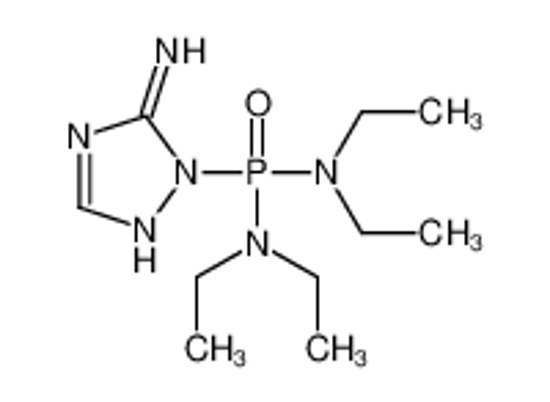 Imagem de 2-[bis(diethylamino)phosphoryl]-1,2,4-triazol-3-amine