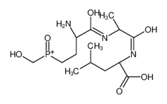 Picture of [3-amino-4-[[(2S)-1-[[(1S)-1-carboxy-3-methylbutyl]amino]-1-oxopropan-2-yl]amino]-4-oxobutyl]-(hydroxymethyl)-oxophosphanium
