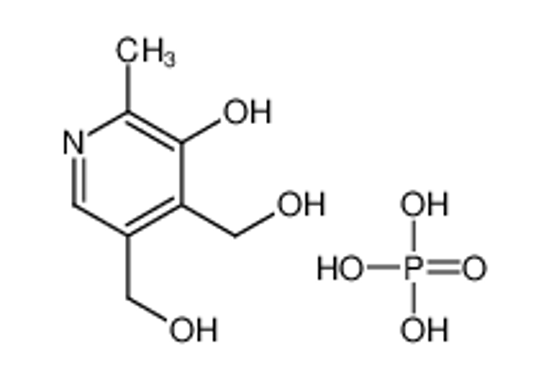 Picture of 4,5-bis(hydroxymethyl)-2-methylpyridin-3-ol,phosphoric acid
