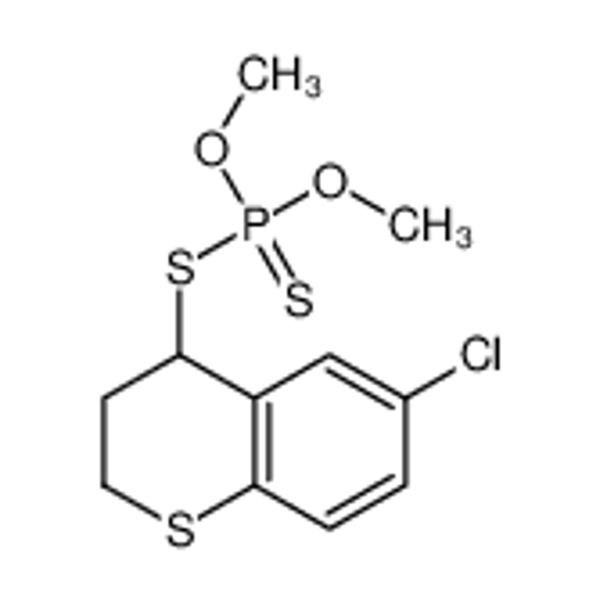 Picture of (6-chloro-3,4-dihydro-2H-thiochromen-4-yl)sulfanyl-dimethoxy-sulfanylidene-λ<sup>5</sup>-phosphane