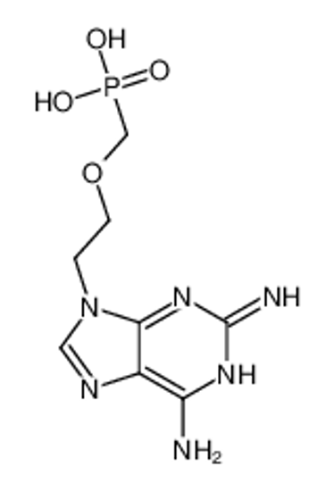 Picture of 2-(2,6-diaminopurin-9-yl)ethoxymethylphosphonic acid