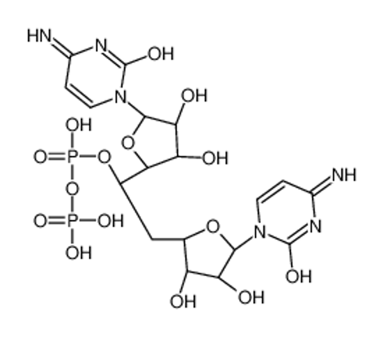 Picture of 4-Amino-1-{6-[(2R,3S,4R,5R)-5-(4-amino-2-oxo-1(2H)-pyrimidinyl)-3 ,4-dihydroxytetrahydro-2-furanyl]-6-deoxy-5-O-[hydroxy(phosphonoo xy)phosphoryl]-β-D-allofuranosyl}-2(1H)-pyrimidinone