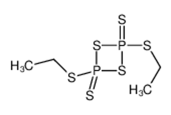 Picture of 2,4-Bis(ethylsulfanyl)-1,3,2,4-dithiadiphosphetane 2,4-disulfide