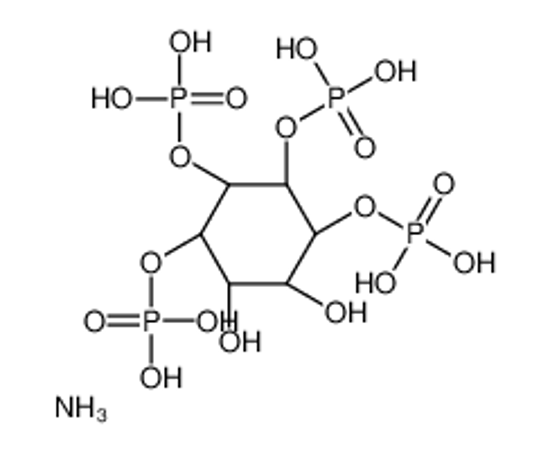 Picture of azane,[(1R,2R,3R,4S,5R,6R)-2,3-dihydroxy-4,5,6-triphosphonooxycyclohexyl] dihydrogen phosphate