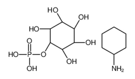 Picture of (1S,2R,3R,4S,5S,6R)-2,3,4,5,6-Pentahydroxycyclohexyl dihydrogen p hosphate - cyclohexanamine (1:1)