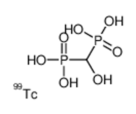 Picture of (Hydroxymethylene)bis(phosphonic acid) - (<sup>99</sup>Tc)technetium (1:1)