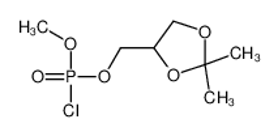 Picture of (2,2-Dimethyl-1,3-dioxolan-4-yl)methyl methyl phosphorochloridate
