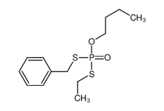 Picture of [butoxy(ethylsulfanyl)phosphoryl]sulfanylmethylbenzene
