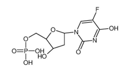 Picture of 2'-Deoxy-5-fluorouridine 5'-(dihydrogen phosphate)