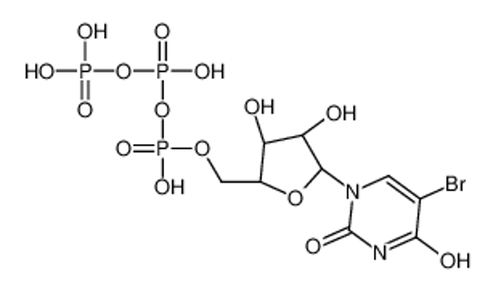 Picture of 5-Bromouridine 5'-(tetrahydrogen triphosphate)