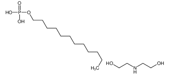 Imagem de dodecyl dihydrogen phosphate,2-(2-hydroxyethylamino)ethanol