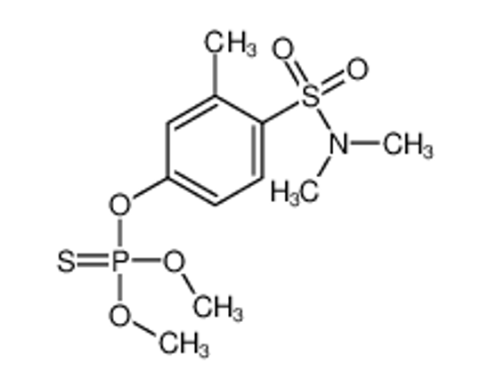 Picture of 4-dimethoxyphosphinothioyloxy-N,N,2-trimethylbenzenesulfonamide
