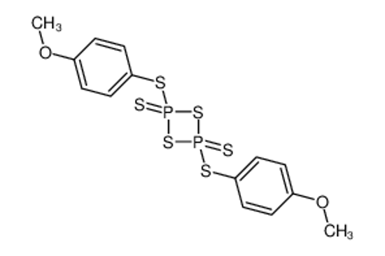 Imagem de 2,4-Bis[(4-methoxyphenyl)sulfanyl]-1,3,2,4-dithiadiphosphetane 2, 4-disulfide