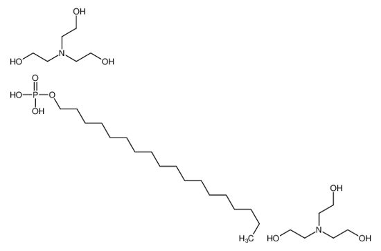 Picture of 2-[bis(2-hydroxyethyl)amino]ethanol,octadecyl dihydrogen phosphate