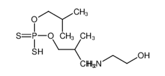 Picture of O,O-Diisobutyl hydrogen phosphorodithioate - 2-aminoethanol (1:1)