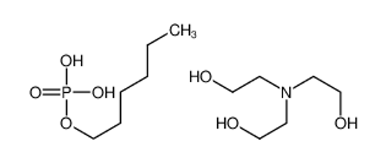 Imagem de 2-[bis(2-hydroxyethyl)amino]ethanol,hexyl dihydrogen phosphate