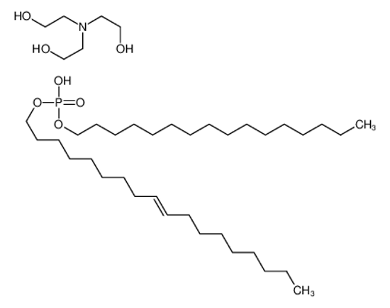 Picture of 2-[bis(2-hydroxyethyl)amino]ethanol,hexadecyl [(E)-octadec-9-enyl] hydrogen phosphate