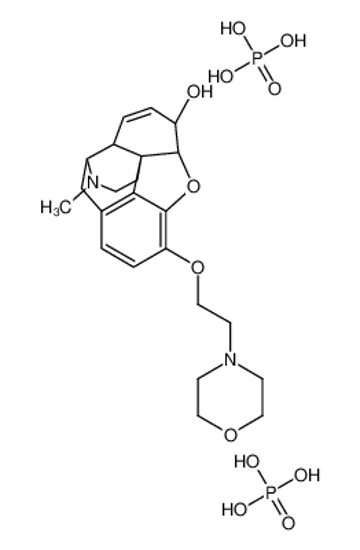 Picture of (4R,4aR,7S,7aR,12bS)-3-methyl-9-(2-morpholin-4-ylethoxy)-2,4,4a,7,7a,13-hexahydro-1H-4,12-methanobenzofuro[3,2-e]isoquinoline-7-ol,phosphoric acid