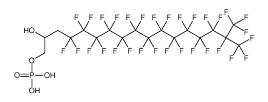 Picture of [4,4,5,5,6,6,7,7,8,8,9,9,10,10,11,11,12,12,13,13,14,14,15,15,16,17,17,17-octacosafluoro-2-hydroxy-16-(trifluoromethyl)heptadecyl] dihydrogen phosphate
