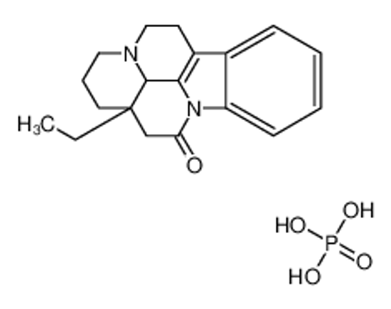 Picture of (3α,16α)-14,15-Dihydroeburnamenin-14-one phosphate (1:1)