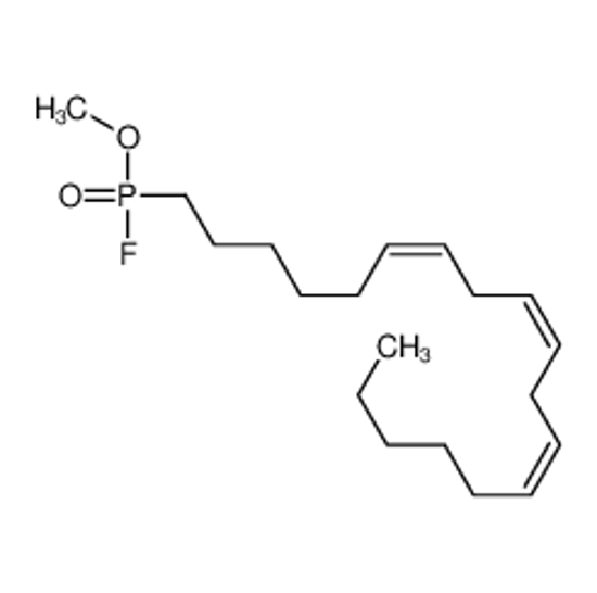 Изображение Methyl (6Z,9Z,12Z)-6,9,12-octadecatrien-1-ylphosphonofluoridate