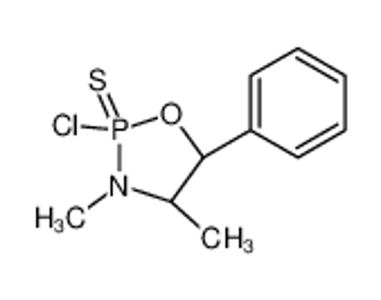 Picture of (2R,4S,5R)-2-chloro-3,4-dimethyl-5-phenyl-2-sulfanylidene-1,3,2λ<sup>5</sup>-oxazaphospholidine