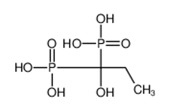 Picture of (1-hydroxy-1-phosphonopropyl)phosphonic acid
