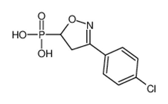 Изображение [3-(4-Chlorophenyl)-4,5-dihydro-1,2-oxazol-5-yl]phosphonic acid