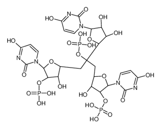 Изображение [2-[(2S,3S,4R,5R)-5-(2,4-dioxopyrimidin-1-yl)-3,4-dihydroxyoxolan-2-yl]-1,3-bis[(2R,3R,4R,5R)-5-(2,4-dioxopyrimidin-1-yl)-3-hydroxy-4-phosphonooxyoxolan-2-yl]propan-2-yl] dihydrogen phosphate