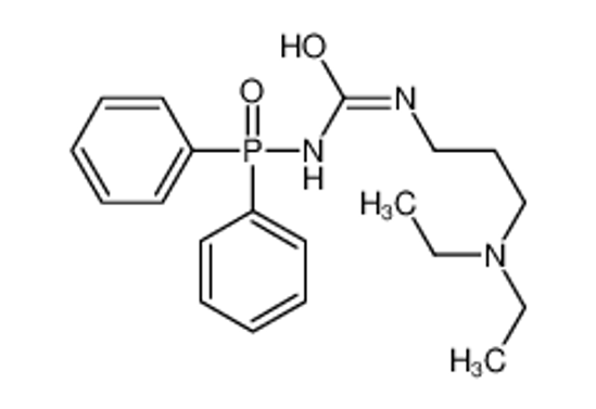 Picture of 1-[3-(diethylamino)propyl]-3-diphenylphosphorylurea