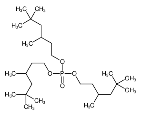 Picture of tris(3,5,5-trimethylhexyl) phosphate