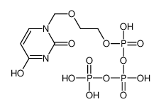 Picture of [2-[(2,4-dioxopyrimidin-1-yl)methoxy]ethoxy-hydroxyphosphoryl] phosphono hydrogen phosphate
