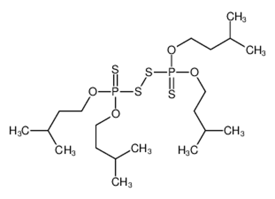 Picture of 2,13-Dimethyl-6,9-bis(3-methylbutoxy)-5,10-dioxa-7,8-dithia-6,9-d iphosphatetradecane 6,9-disulfide