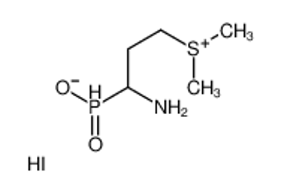 Picture of (1-amino-3-dimethylsulfoniopropyl)-hydroxy-oxophosphanium,iodide