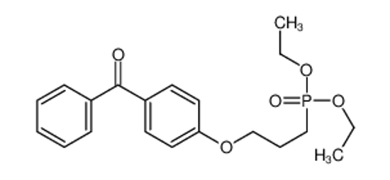 Picture of [4-(3-diethoxyphosphorylpropoxy)phenyl]-phenylmethanone