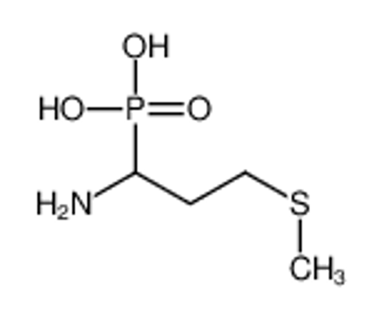 Picture of (1-amino-3-methylsulfanylpropyl)phosphonic acid