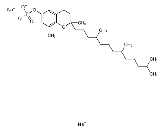 Picture of disodium,[(2R)-2,8-dimethyl-2-[(4R,8R)-4,8,12-trimethyltridecyl]-3,4-dihydrochromen-6-yl] phosphate