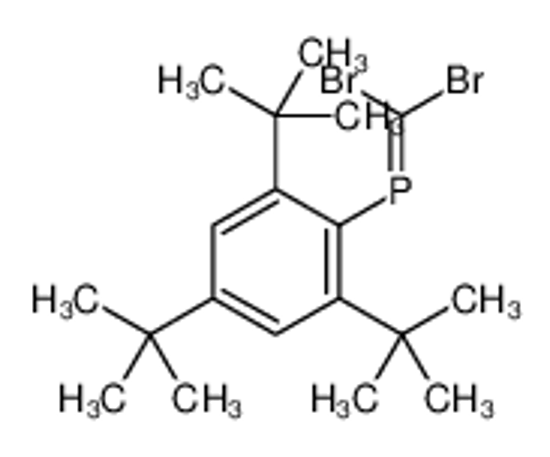 Picture of dibromomethylidene-(2,4,6-tritert-butylphenyl)phosphane