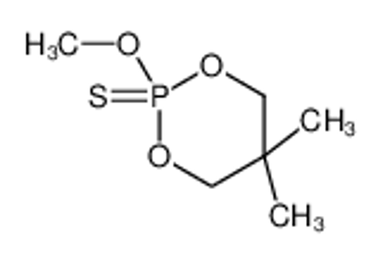 Изображение 2-methoxy-5,5-dimethyl-2-sulfanylidene-1,3,2λ<sup>5</sup>-dioxaphosphinane