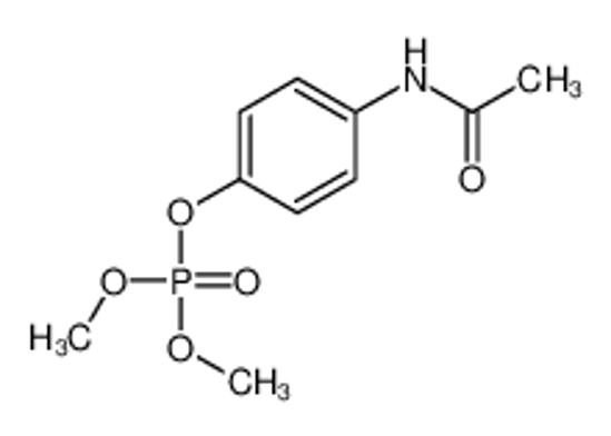 Picture of (4-acetamidophenyl) dimethyl phosphate