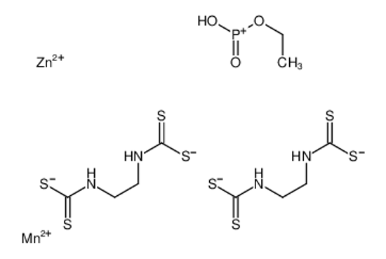 Imagem de zinc,ethoxy-hydroxy-oxophosphanium,manganese(2+),N-[2-(sulfidocarbothioylamino)ethyl]carbamodithioate