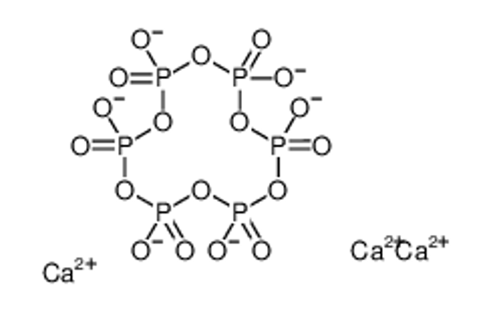 Picture of tricalcium,2,4,6,8,10,12-hexaoxido-1,3,5,7,9,11-hexaoxa-2λ<sup>5</sup>,4λ<sup>5</sup>,6λ<sup>5</sup>,8λ<sup>5</sup>,10λ<sup>5</sup>,12λ<sup>5</sup>-hexaphosphacyclododecane 2,4,6,8,10,12-hexaoxide