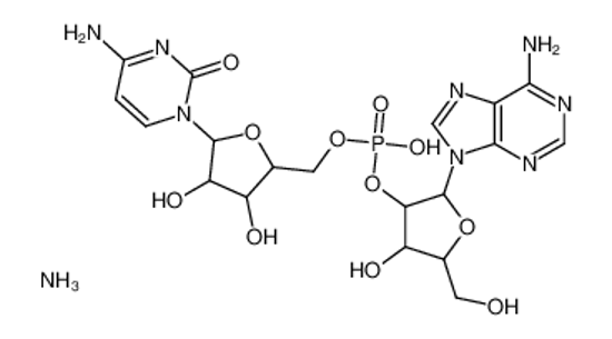 Picture of [5-(4-amino-2-oxopyrimidin-1-yl)-3,4-dihydroxyoxolan-2-yl]methyl [2-(6-aminopurin-9-yl)-4-hydroxy-5-(hydroxymethyl)oxolan-3-yl] hydrogen phosphate,azane